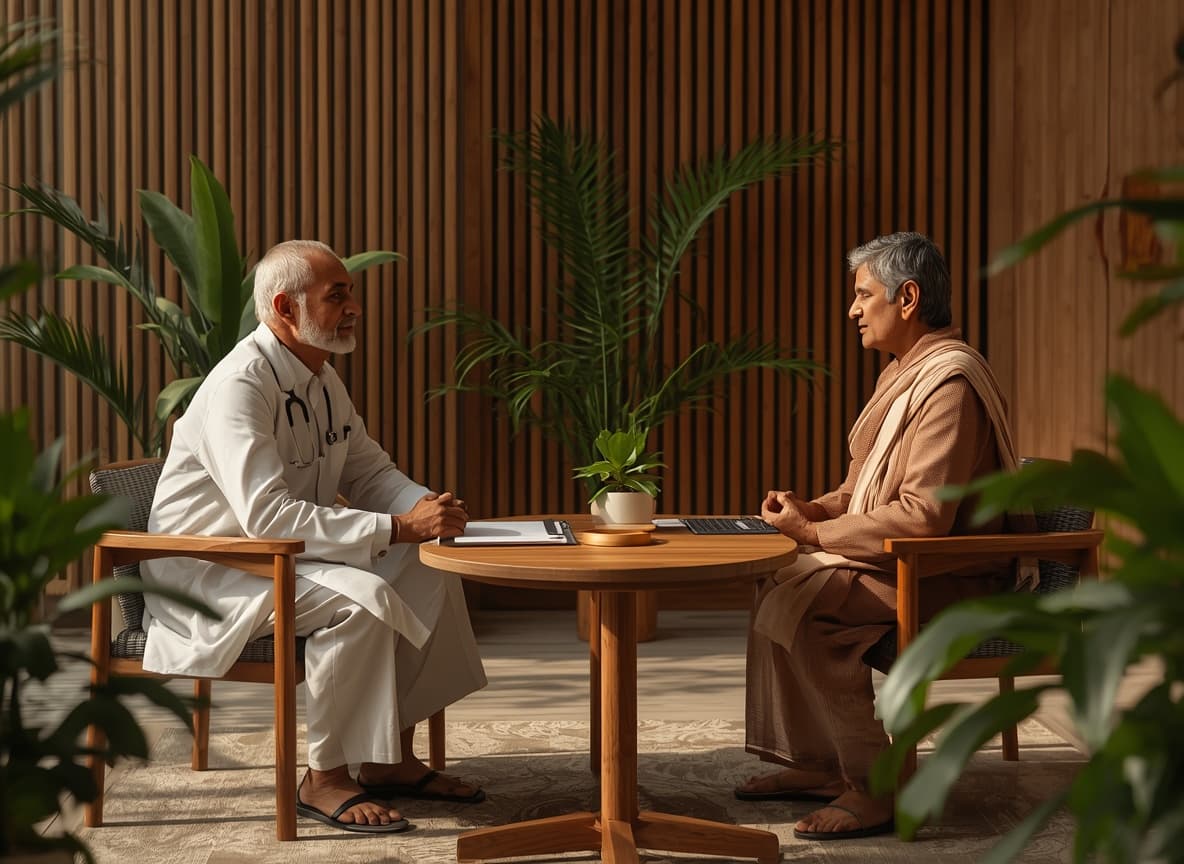 Sam Vaidya — Ayurvedic physician at Sanyom